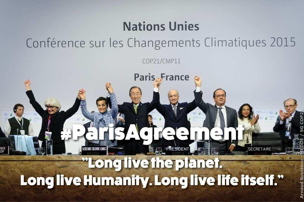 A Párizsi Megállapodás Az első egyetemes klímamegállapodás (195 résztvevő ország) 2015. december 12.