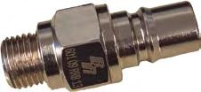 BR601 Quick-reease couping mae Racor e enchufe rápio macho Końcówka szybkozłącza Racor rapio Racor mâe rapie 1 with vave /con vavua 1 BSP 1/8 45 7 17 BR601.06 RRB 10 BSP 1/4 45 9 17 BR601.