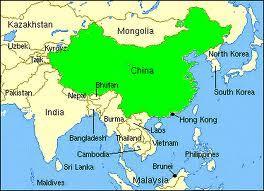 Kína: Eredet A legnagyobb ország, amely