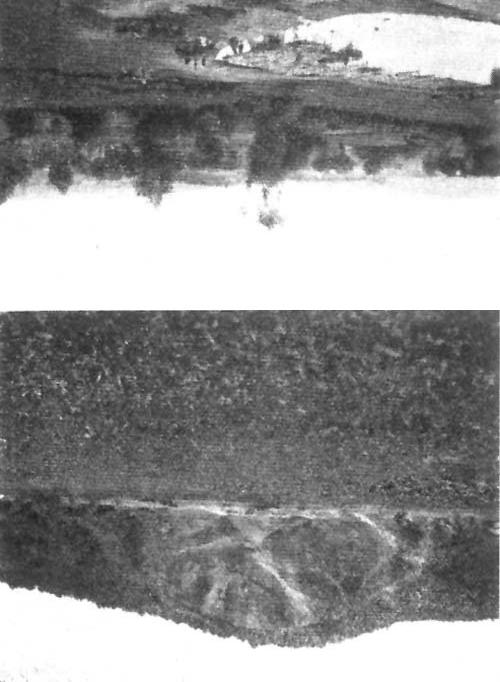 54. kép. A szendrői vár alaprajza. (Lendvay Károly rajza.) Tovább északra van Szalonna község. Vasútállomásától két percnyire hatalmas kőfejtő van (55. kép).