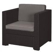 Columbia set 9 pcs - szürke barna - gomba 52 56 Chair (x4):56 x