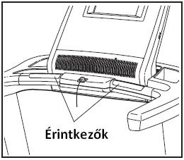 A kijelző felső részén kétfajta információ megjelenítésére ad lehetőséget. Érintse meg az egyiket mindaddig, amíg a kívánt információ meg nem jelenik a kijelzőn.