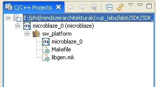 klikk New Project Software Platform A megjelenő ablakban Projekt elnevezése (pl.