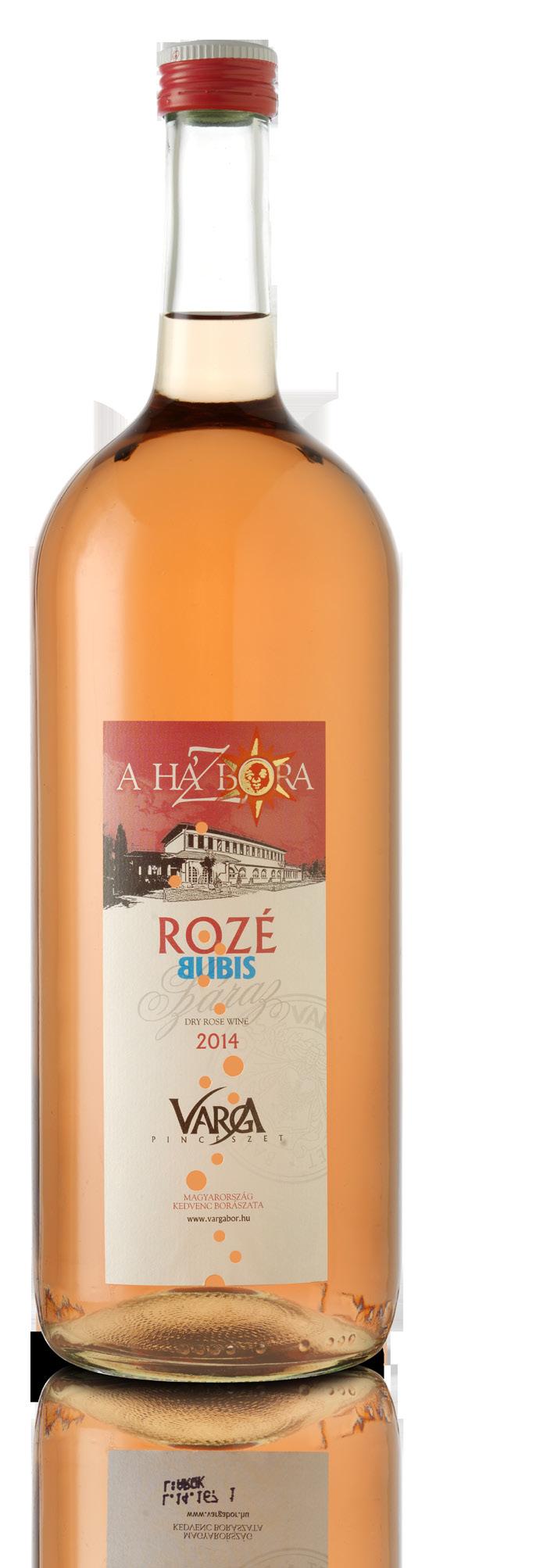 Varga Balatoni Olaszrizling 12% 0,75l BUBIS Rosé száraz 12% CSENDES Rosé száraz 12% Chardonnay száraz 11,5% 0,75l