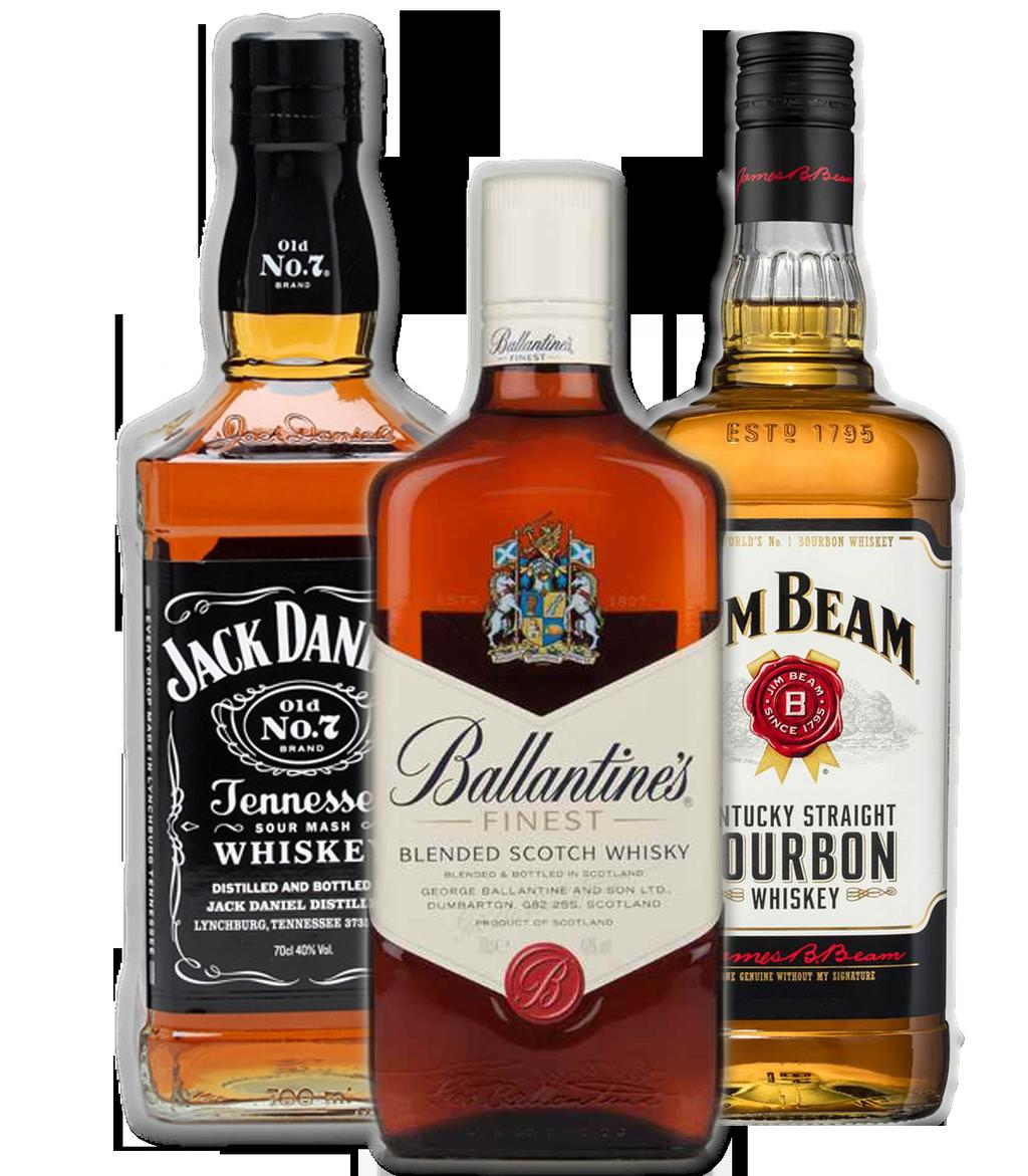 Whiskyk Ballantines 40% 0,05l /0,2l//0,7l/ Black Velvet 40% 0,7l /0,7l