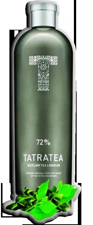 Tequila Sierra Silver 38% 0,7l/ Tátratea Kókusz ízű tea likőr 22%
