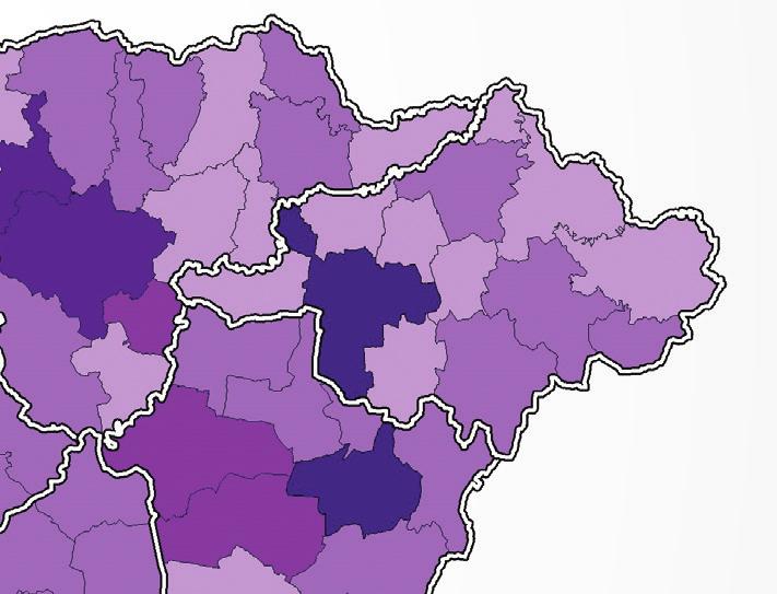 A 214-től folyamatosan emelkedő országos tranzakciószám ellenére, adataink szerint a forgási sebesség 46 járásban még mindig nem éri el az 1%-ot.