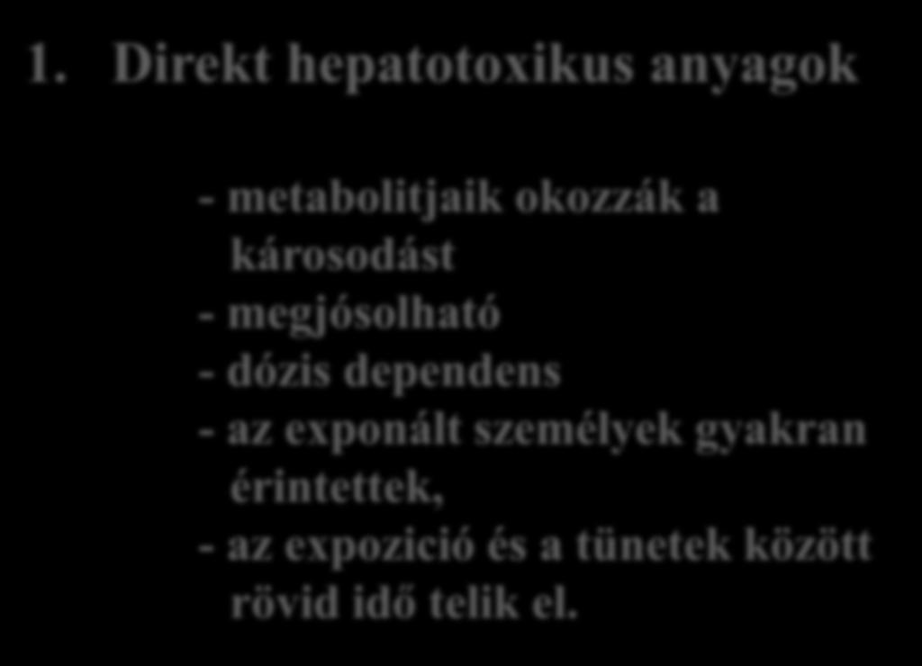 Drog hepatopathiák 1.
