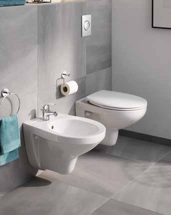 mélyöblítésű WC-csésze, 368 x 526 mm, hátsó kifolyású Maximális öblítési mennyiség: