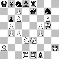 A25 Peter Gvozdjak The Problemist 1996. Különdíj. #2 0-állás 16+8 a) - a8; b) - e8; c) - g7; d) - f1; e) - b6. Megoldás: 1... d6+ 2.cxd8 #; a) 1.f6+! e6 (a) 2.c5# (A), 1... d6 (b) 2.cxd8 # (B), 1.