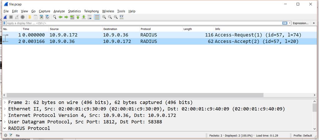 WireShark A WireShark segítségével be kell tölteni a