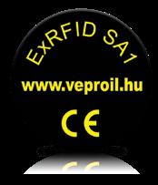 KÉSZÜLÉKAZONOSÍTÁS ROBBANÁSVESZÉLYES TÉRBEN ATE 2014/34/EU (35/2016 NGM) / ATE 99/92/EC (3/2003 FMM ESZCSM) / MSZ EN 60079 / MSZ EN ISO 80079 kimondja, robbanásbiztos kivitelű berendezést gyártani,