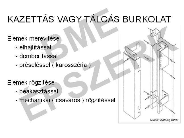 burkolat adja Hőmozgás kiegyenlítésére nincs lehetőség elemméret anyagfüggő hazai