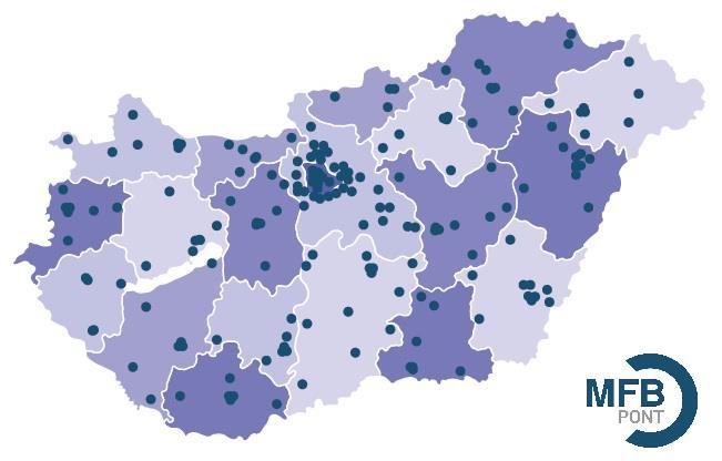 MFB Pontok Magyar Fejlesztési Bank 300 Magyar Fejlesztési Bank hozta létre az európai uniós vissza nem térítendő források szétosztására.