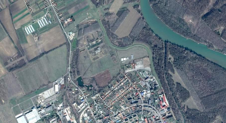 8. Beavatkozási pont (a volt Kapolyi-féle erőmű területe, a belterület és a Kisar-i közigazgatási határ között.