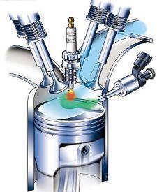 előtt az üzemanyag. Ha az üzemanyag érintkezésbe kerül a hengerek falával, és a szívószelepek hátoldalával vagy a szívócsővel, akkor valamennyi része apró cseppekben lecsapódik.