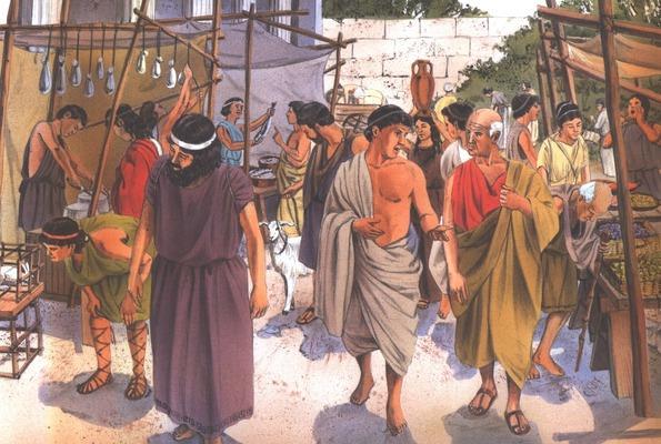 Az athéni állam vezetői (pl. Drakón, Szolón vagy Periklész) a kultúra, a művészetek pártfogását is szívügyüknek tekintették.