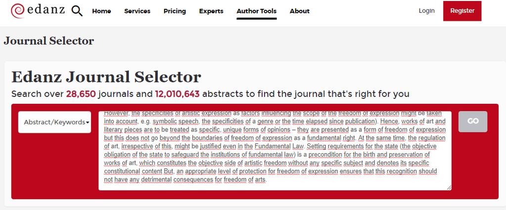 4. Edanz Journal Selector