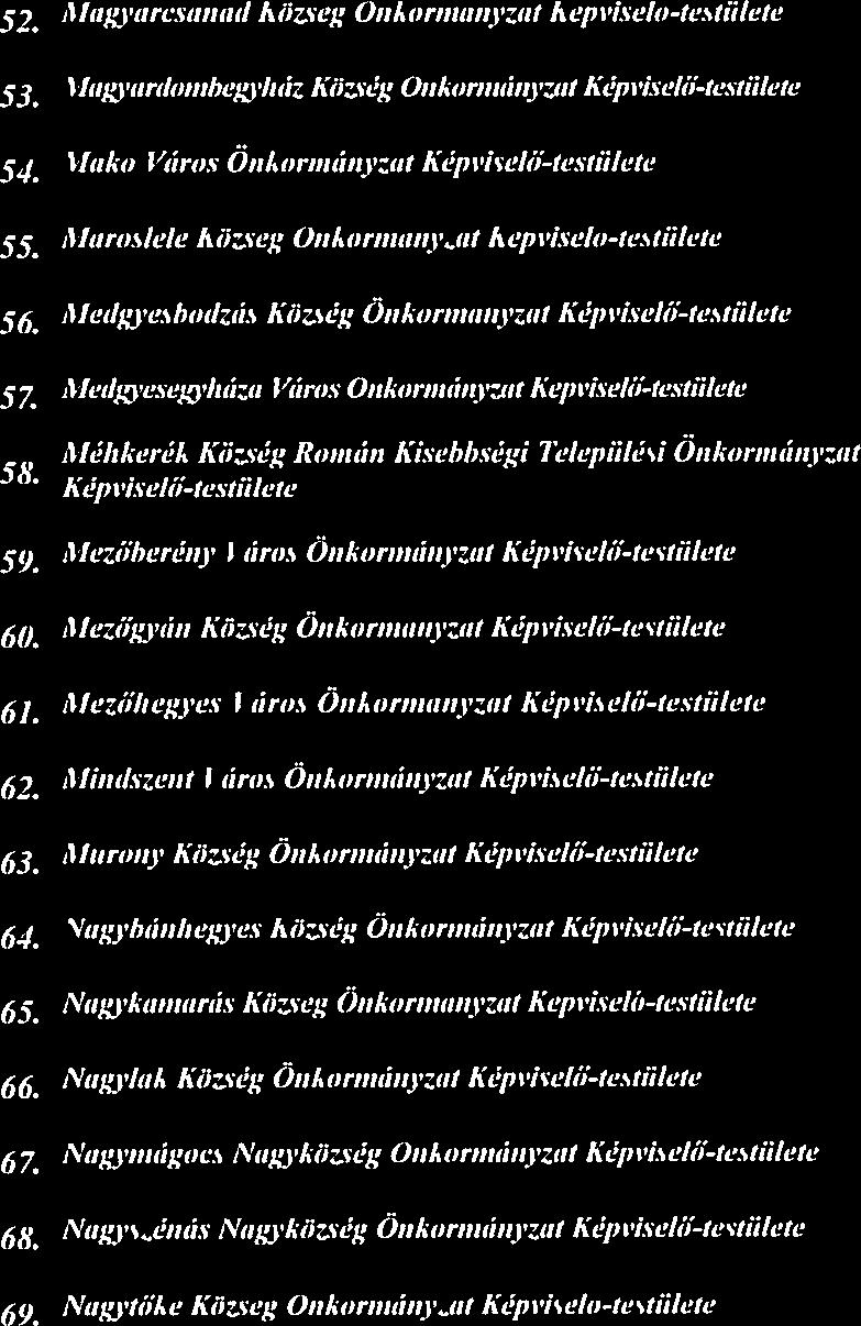 b. 5Z 11Ít dn t scgyiuzu flros Önkor,;súnr;ut Képrve/ííwsűUek 292/2005. (X.25.