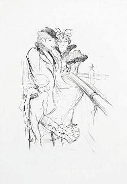 100 tiszatáj Az Albi Múzeum Lautrec-litográfia kiállításáról 5 általánosságban nem szeretnék most írni, magáról a kőnyomat izgalmas technikájáról sem, az eligazítók szép színű bíbor csíkokba foglalva