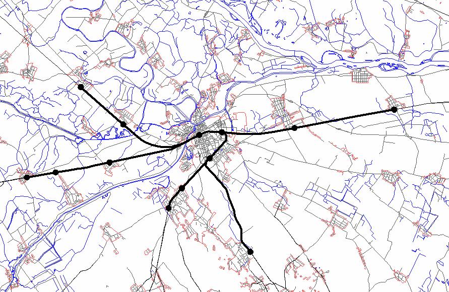 Menetrendszerű busz Vonat Szerződéses busz Személygépkocsi Összesen Beutazók az agglomerációból 19 427 1 730 712 9 961 31 830 Megoszlás %-ban 61,0 5,5 2,2 31,3 100,0 4.
