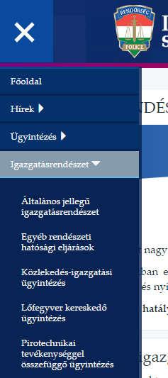 4. Új űrlap benyújtása 4.1. Űrlap kiválasztása Új űrlap benyújtására a gyors menü Új ügy indítása, illetve a Menüben navigálva táblázatos vagy a csempés megjelenítést választva van lehetőség.