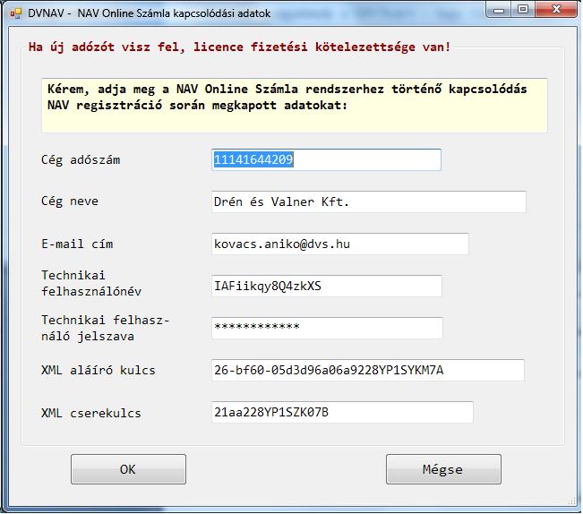 30 napos Demo telepítése gomb A 30 napos DEMO telepítése gombra kattintva megtörténik a DVNAV DEMO verziójának telepítése.