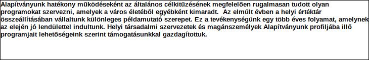 Támogatási program elnevezése: Támogató megnevezése: Működés Emberi Erőforrások Minisztériuma központi költségvetés Támogatás forrása: önkormányzati költségvetés nemzetközi forrás más gazdálkodó