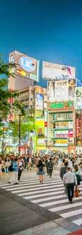nap Tokió Érkezés a kora esti órákban Tokióba, majd kb. másfél órás transzfer a szállodába. A szobák elfoglalása, vacsora a szállodában. A japán főváros és császári székhely 12 millió ember otthona.