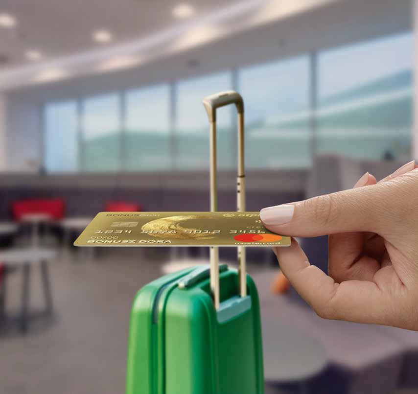 Egy kis plusz a reptéri várakozáshoz Az OTP BonusGold hitelkártyához utasbiztosítás is tartozik, ráadásul ingyenesen veheti igénybe a Budapest Airport Gyorsító Sávot. A 2019.