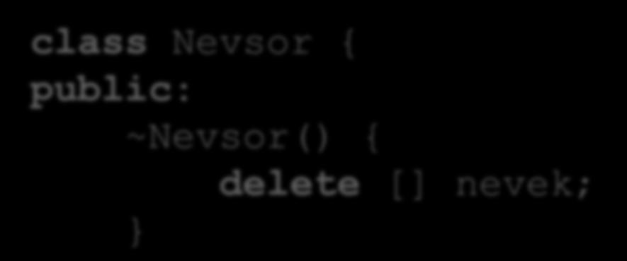 Működés void foo(nevsor lista) { lista.add("deadpool"); [ ] Nevsor avengers(3); avengers.add("iron Man"); foo(avengers); avengers.