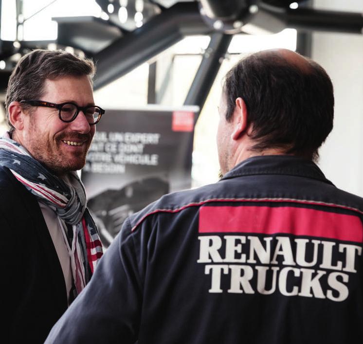 ÖN MELLET MINDEN PILLANATBAN A Renault Trucks a járművei teljes élettartama