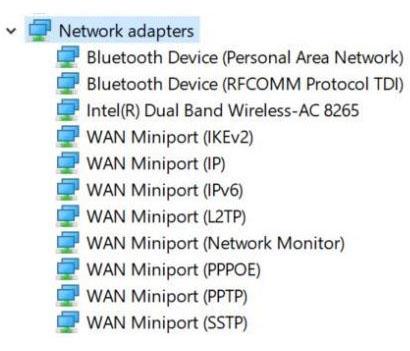 a WLAN-hoz és a Bluetooth-hoz elérhető illesztőprogramokat. 9.