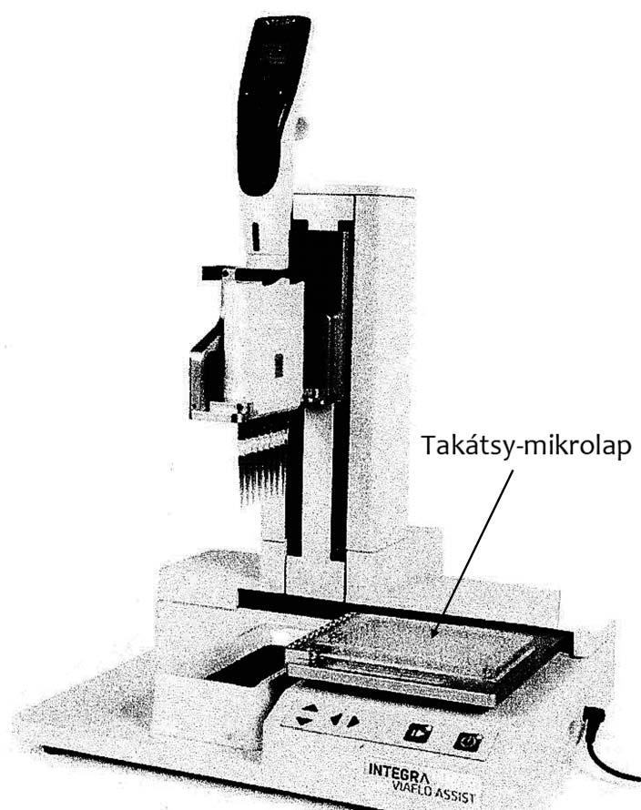 Braun Lomniczi A Takátsy-mikrotitrátor tisztítási műveleteket teljesen önműködően el lehetett végezni.