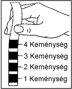 Magyar nyelvű 28 Kezelési utasítás Állítsa be az Önöknél levő vízkeménység értéket. Használja a, le és fel, és MENU gombokat.