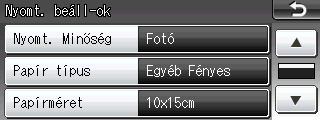 Fényképek nyomtatása memóriakártyáról vagy USB Flash memóriameghajtóból DPOF fájlhiba léphet fel, ha a fényképezőgépen létrehozott nyomtatási sorrend sérül.