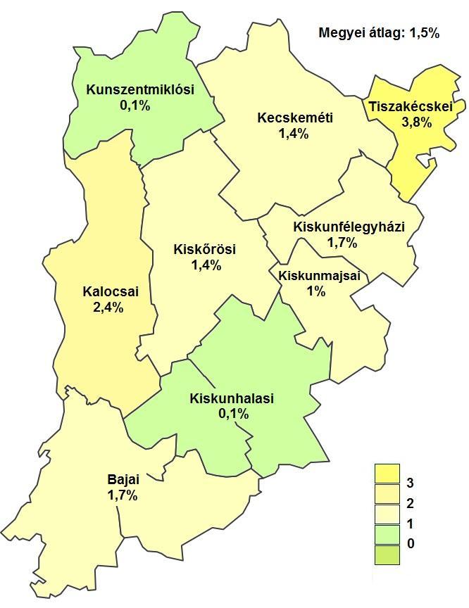 b) A következő három hónap várható trendje A negyedéves munkaerő-gazdálkodási felmérésben a válaszoló Bács-Kiskun megyei munkáltatóknál alkalmazásban állók aktuális létszáma 31075 fő, amely március