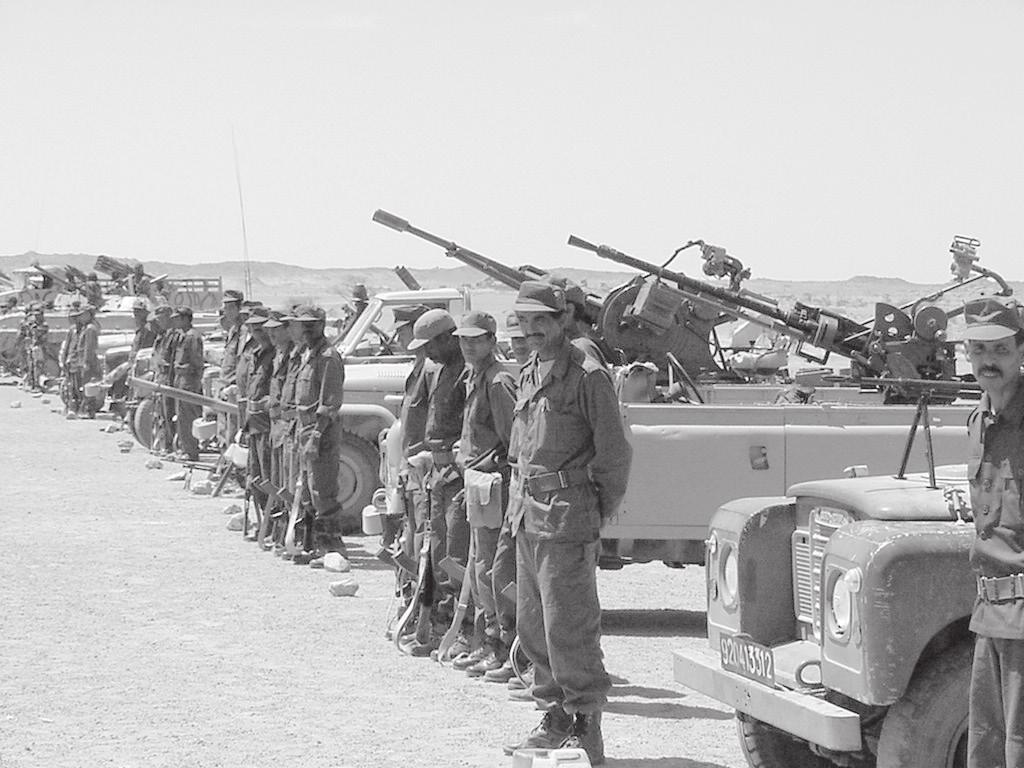 101 Ennek ellenére a Polisario mind katonailag hátrányba került Marokkóval szemben.