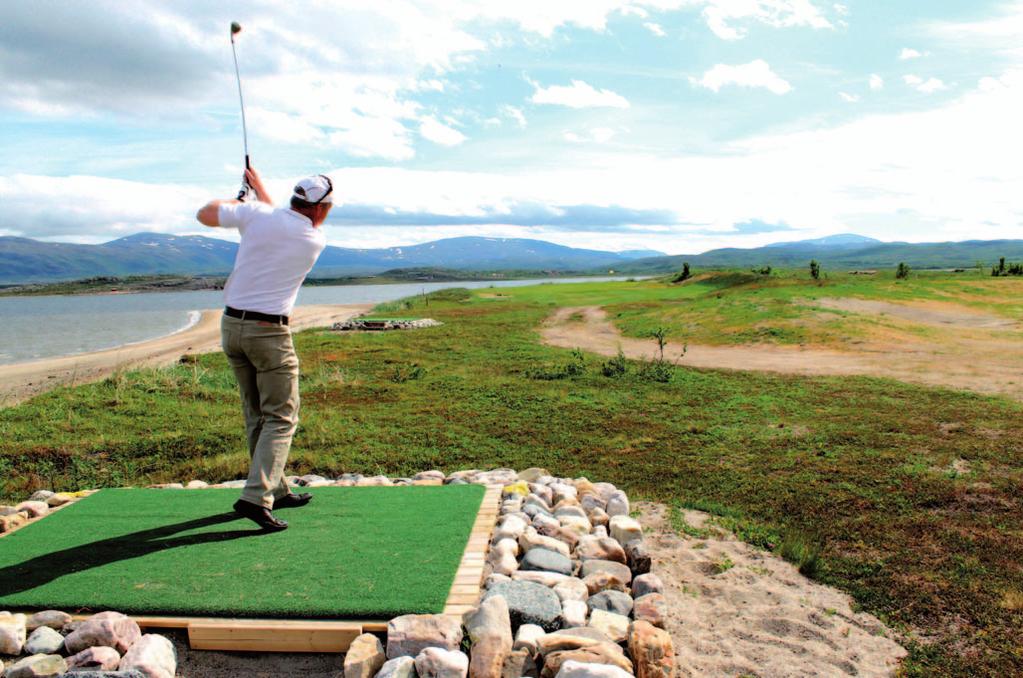 Golf-rusttet Porsáŋggus lassána jođáneappot. Dát addá váikkuhusaid rusttegiidda mat huksejuvvojit speallanruhtadoarjagiin. Maŋŋoneapmi stuorru ja stuorru.