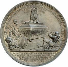 Ezüstérem /Silbermedaille/ (Ag) 1880 a Széchenyi szobor felavatására /auf die Enthüllung des Denkmals von Széchenyi/ Anton Fabris és Mayer Elek mûve