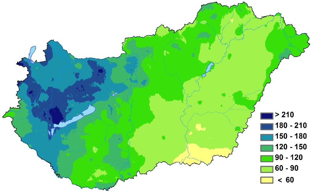 A szeptember mintegy 1,5 C-kal, az október 2,4 C-kal, a november pedig 2 C-kal múlta felül az 1981 2010-es átlagot. Csapadék tekintetében az évszak szárazabb volt az átlagnál.
