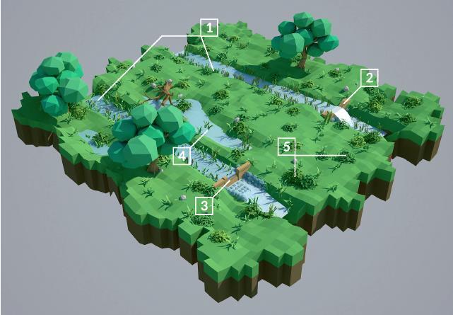 1. ábra Projektben érintett síkvidéki területek Az ezekben megtalálható mocsarak eközben kitűnően képesek lennének tárolni, szivacsként magukba szívni a vizet.