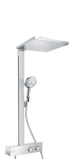 hansgrohe Showerpipe-ok 25 Rainmaker Select Showerpipe 460 3jet termosztáttal # 27106, -400 # 27109, -400 EcoSmart Raindance E Showerpipe 300 1jet ShowerTablet 300 termosztáttal # 27361, -000 #