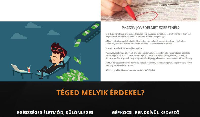 kifejezetten MLM-eseknek!