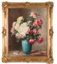 in vase 55 x 43,3 cm Jelzeve jobbra lent / Signed right below: C.