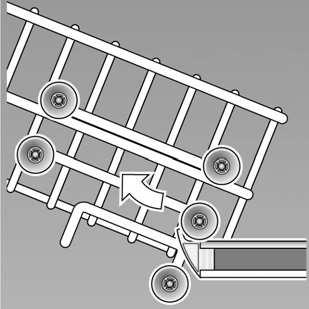 Detergente eergentdet. Detergente 3. Para alzar el cto, sujetarlo en el borde lateral superior y tirar del mismo hacia arriba. 4.