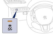 Biztonság Működési rendellenesség Dinamikus menetstabilizáló (CDS) Bekapcsolás A rendszer a gépjármű indításakor automatikusan működésbe lép.