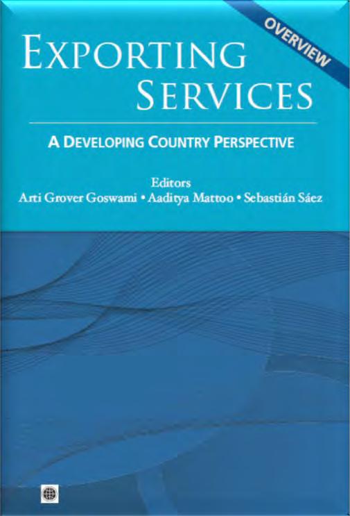 How did developing countries succeed in increasing key services exports?