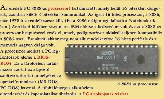 CPU = mikroprocesszor = központi vezérlő egység Feladata: a