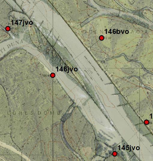 Az 1970-es években rögzített szigetek, zátonyok mára összenőttek vagy megnövekedtek.